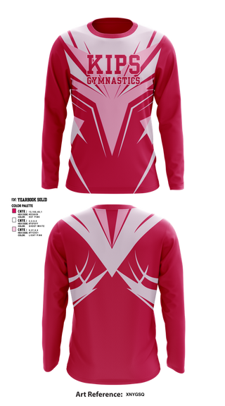 Long Sleeve Performance Shirt, Kips gymnastics, Spirit Store, Teamtime, Team time, sublimation, custom sports apparel, team uniforms, spirit wear, spiritwear, sports uniforms, custom shirts, team store, custom team store, fundraiser sports, apparel fundraiser