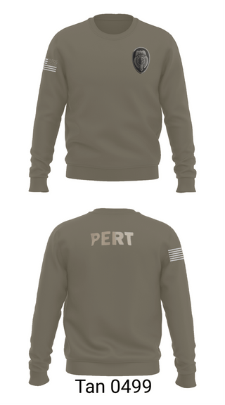 Crew Neck Sweatshirt, Prison Emergency Response Team, Police, Teamtime, Team time, sublimation, custom sports apparel, team uniforms, spirit wear, spiritwear, sports uniforms, custom shirts, team store, custom team store, fundraiser sports, apparel fundraiser
