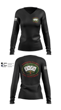 Sarasota county fire dept sta 1 71635727 Women's Long Sleeve V-neck Shirt - 1