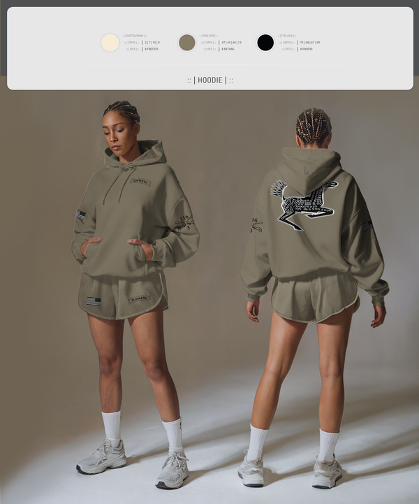 Hoodie, DET 1 HHC 3-116 CAV, Army, Teamtime, Team time, sublimation, custom sports apparel, team uniforms, spirit wear, spiritwear, sports uniforms, custom shirts, team store, custom team store, fundraiser sports, apparel fundraiser