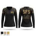 SFS 62211695 Women's Long Sleeve V-neck Shirt - 1