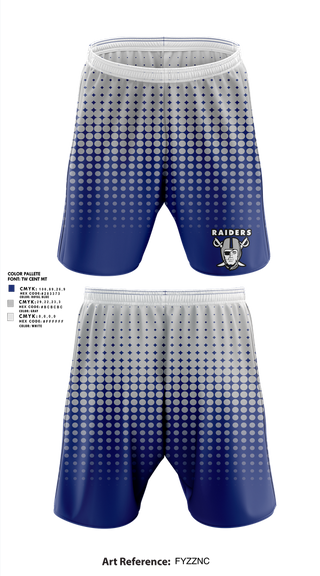 Athletic Shorts With Pockets, Brent Raiders, , Teamtime, Team time, sublimation, custom sports apparel, team uniforms, spirit wear, spiritwear, sports uniforms, custom shirts, team store, custom team store, fundraiser sports, apparel fundraiser