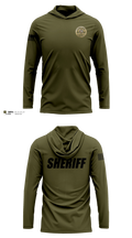 Allendale County Sheriff’s Office Long Sleeve hooded sunshirt - 11