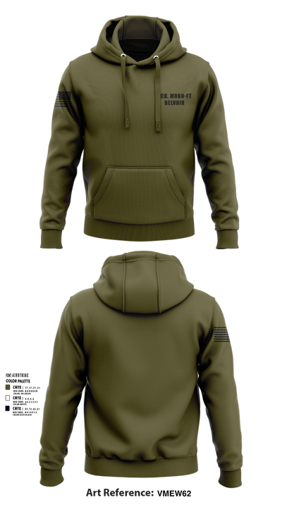A CO, MRBN-FT BELVOIR 20432898 Hoodie - 103