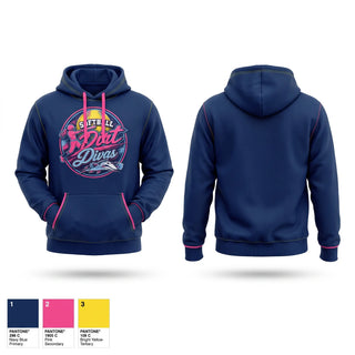 Hoodie, Dirt Divas, Softball, Teamtime, Team time, sublimation, custom sports apparel, team uniforms, spirit wear, spiritwear, sports uniforms, custom shirts, team store, custom team store, fundraiser sports, apparel fundraiser