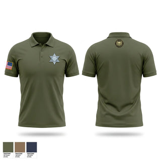 Short Sleeve Performance Polo, Illinois State Police, Police, Teamtime, Team time, sublimation, custom sports apparel, team uniforms, spirit wear, spiritwear, sports uniforms, custom shirts, team store, custom team store, fundraiser sports, apparel fundraiser