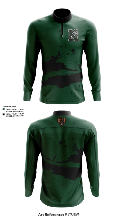 Norwalk Bears Quarter Zip Jacket - 12