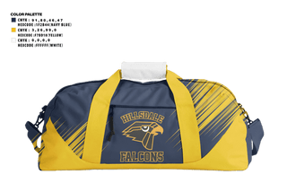 Duffle Bag, Hillsdale Falcons, Softball, Teamtime, Team time, sublimation, custom sports apparel, team uniforms, spirit wear, spiritwear, sports uniforms, custom shirts, team store, custom team store, fundraiser sports, apparel fundraiser
