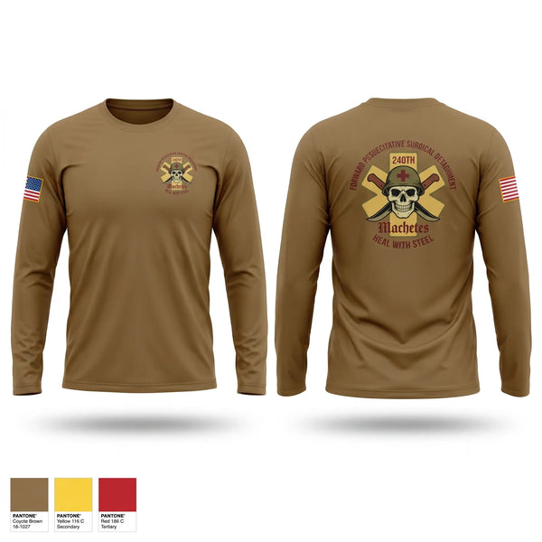 Long Sleeve Performance Shirt, 240th FRSD, Army, Teamtime, Team time, sublimation, custom sports apparel, team uniforms, spirit wear, spiritwear, sports uniforms, custom shirts, team store, custom team store, fundraiser sports, apparel fundraiser
