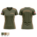 Marin County Juvenile Hall Women's Short Sleeve V-neck Shirt - 1