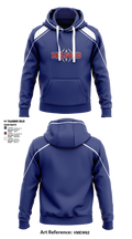 Milford Eagles Pop Warner Football and Cheer 85500081 Hoodie - 7