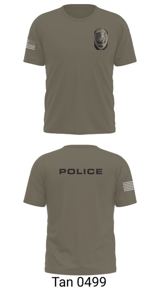Old School Cotton Feel Shirt, Clinton County Sheriff's Office, Police, Teamtime, Team time, sublimation, custom sports apparel, team uniforms, spirit wear, spiritwear, sports uniforms, custom shirts, team store, custom team store, fundraiser sports, apparel fundraiser