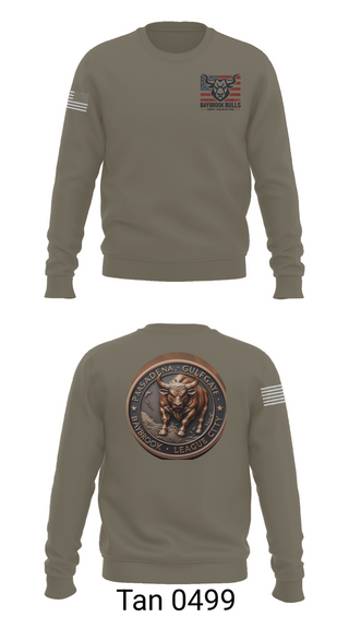 Crew Neck Sweatshirt, Baybrook Army Recruiting Company, , Teamtime, Team time, sublimation, custom sports apparel, team uniforms, spirit wear, spiritwear, sports uniforms, custom shirts, team store, custom team store, fundraiser sports, apparel fundraiser
