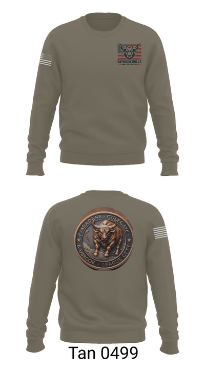 Baybrook Army Recruiting Company 58064560 Crew Neck Sweatshirt - 65