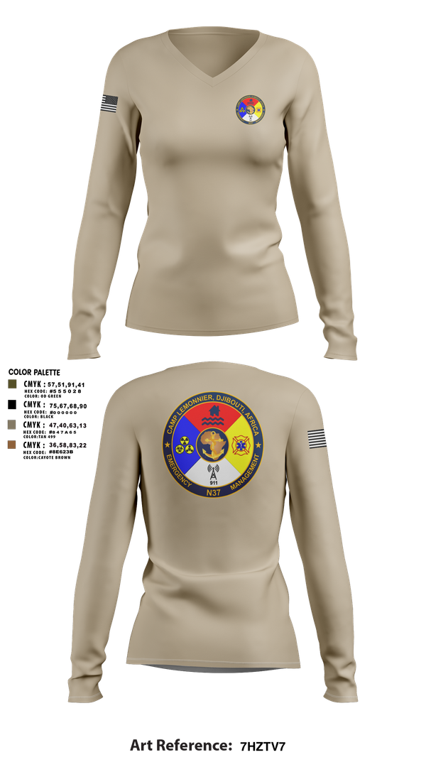 Womens Long Sleeve Vneck Shirt, CLDJ N37, , Teamtime, Team time, sublimation, custom sports apparel, team uniforms, spirit wear, spiritwear, sports uniforms, custom shirts, team store, custom team store, fundraiser sports, apparel fundraiser