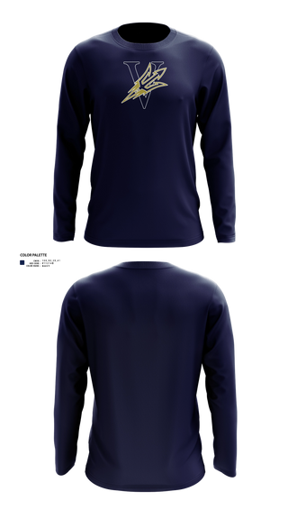 Long Sleeve Rash Guard Shirt, Varina, Track & Field, Teamtime, Team time, sublimation, custom sports apparel, team uniforms, spirit wear, spiritwear, sports uniforms, custom shirts, team store, custom team store, fundraiser sports, apparel fundraiser