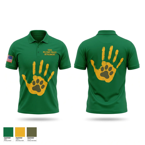 Short Sleeve Performance Polo, 169th military police detachment, Army, Teamtime, Team time, sublimation, custom sports apparel, team uniforms, spirit wear, spiritwear, sports uniforms, custom shirts, team store, custom team store, fundraiser sports, apparel fundraiser
