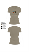 RTS-M FT. HOOD 77686881 Women's Short Sleeve V-neck Shirt - 64