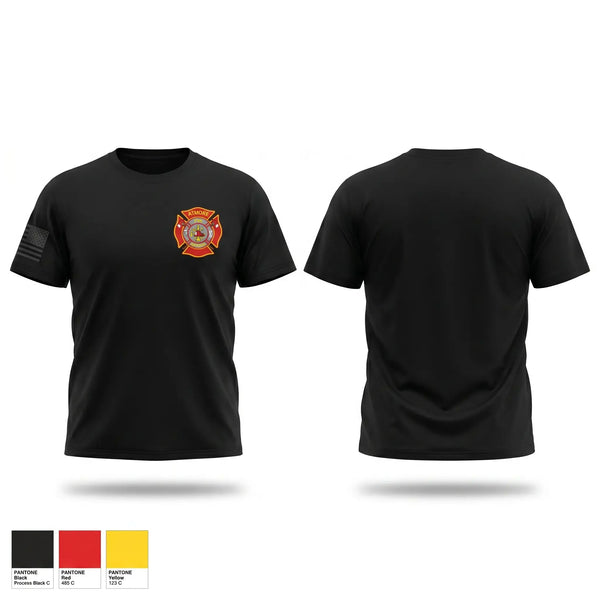 Old School Cotton Feel Shirt, Atmore Fire Department, Fire Department, Teamtime, Team time, sublimation, custom sports apparel, team uniforms, spirit wear, spiritwear, sports uniforms, custom shirts, team store, custom team store, fundraiser sports, apparel fundraiser