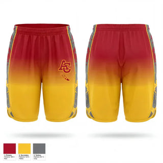 Womens Shorts, Arizona Christian University Track & Field, Track & Field, Teamtime, Team time, sublimation, custom sports apparel, team uniforms, spirit wear, spiritwear, sports uniforms, custom shirts, team store, custom team store, fundraiser sports, apparel fundraiser