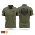 824 Base Defense Squadron Short Sleeve Performance Polo - 1