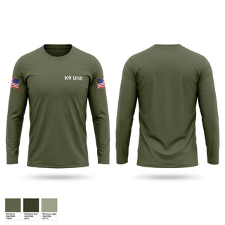 Long Sleeve Performance Shirt, K9 Unit, Police, Teamtime, Team time, sublimation, custom sports apparel, team uniforms, spirit wear, spiritwear, sports uniforms, custom shirts, team store, custom team store, fundraiser sports, apparel fundraiser