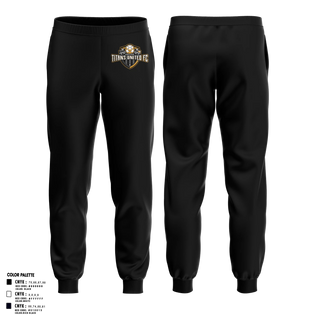 Joggers, TITANS UNITED FC, Men's Soccer, Teamtime, Team time, sublimation, custom sports apparel, team uniforms, spirit wear, spiritwear, sports uniforms, custom shirts, team store, custom team store, fundraiser sports, apparel fundraiser