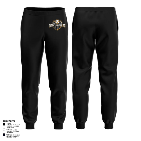 Joggers, TITANS UNITED FC, Men's Soccer, Teamtime, Team time, sublimation, custom sports apparel, team uniforms, spirit wear, spiritwear, sports uniforms, custom shirts, team store, custom team store, fundraiser sports, apparel fundraiser