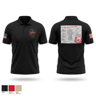 Short Sleeve Performance Polo, 744 HQ platoon, Army, Teamtime, Team time, sublimation, custom sports apparel, team uniforms, spirit wear, spiritwear, sports uniforms, custom shirts, team store, custom team store, fundraiser sports, apparel fundraiser