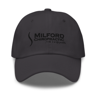 Milford Chiropractic Classic Dad Hat | Yupoong 6245CM
