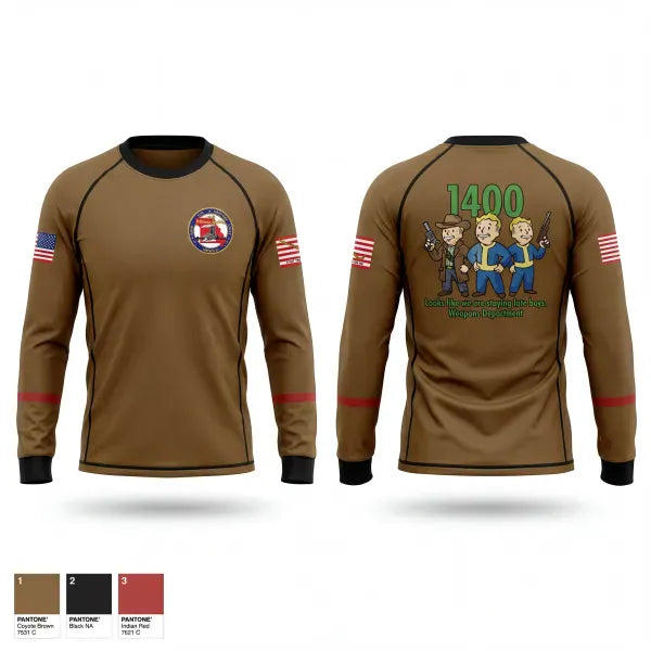 Long Sleeve Performance Shirt, USS JEFFERSON CITY (SSN-759), Navy, Teamtime, Team time, sublimation, custom sports apparel, team uniforms, spirit wear, spiritwear, sports uniforms, custom shirts, team store, custom team store, fundraiser sports, apparel fundraiser