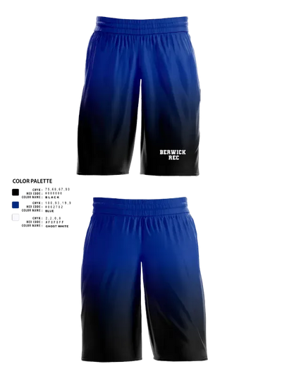 Berwick Rec 68828013 Mens Basketball Shorts 21