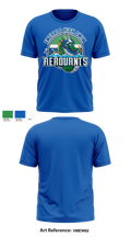 Emerald High Swim Aeroaunts 14114114 Short Sleeve Performance Shirt - 4