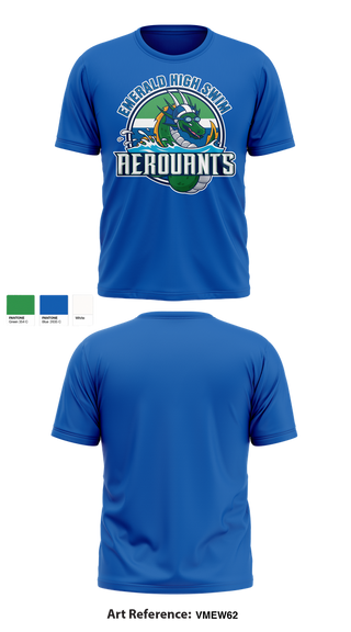 Short Sleeve Performance Shirt, Emerald High Swim Aeroaunts, Swimming, Teamtime, Team time, sublimation, custom sports apparel, team uniforms, spirit wear, spiritwear, sports uniforms, custom shirts, team store, custom team store, fundraiser sports, apparel fundraiser