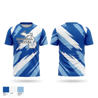 Short Sleeve Performance Shirt, Baseball Capital, Baseball, Teamtime, Team time, sublimation, custom sports apparel, team uniforms, spirit wear, spiritwear, sports uniforms, custom shirts, team store, custom team store, fundraiser sports, apparel fundraiser