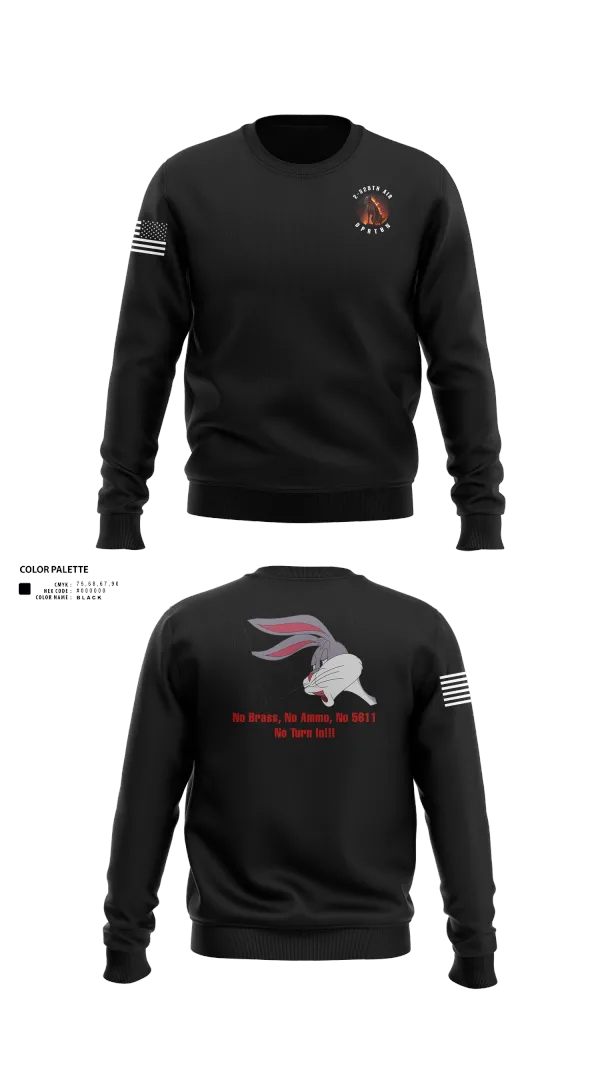 Crew Neck Sweatshirt, H Co, 2-325TH AIR, , Teamtime, Team time, sublimation, custom sports apparel, team uniforms, spirit wear, spiritwear, sports uniforms, custom shirts, team store, custom team store, fundraiser sports, apparel fundraiser
