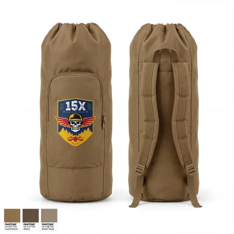 Gear Bag, B.CO 2/13th 15X, Army, Teamtime, Team time, sublimation, custom sports apparel, team uniforms, spirit wear, spiritwear, sports uniforms, custom shirts, team store, custom team store, fundraiser sports, apparel fundraiser
