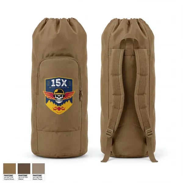 Gear Bag, B.CO 2/13th 15X, Army, Teamtime, Team time, sublimation, custom sports apparel, team uniforms, spirit wear, spiritwear, sports uniforms, custom shirts, team store, custom team store, fundraiser sports, apparel fundraiser