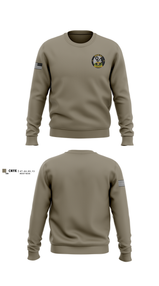 Crew Neck Sweatshirt, 92S30 ALC Class 002-26, Army, Teamtime, Team time, sublimation, custom sports apparel, team uniforms, spirit wear, spiritwear, sports uniforms, custom shirts, team store, custom team store, fundraiser sports, apparel fundraiser