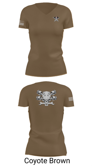 Womens Short Sleeve Vneck Shirt, Fox 1-320th F-CO FAR, , Teamtime, Team time, sublimation, custom sports apparel, team uniforms, spirit wear, spiritwear, sports uniforms, custom shirts, team store, custom team store, fundraiser sports, apparel fundraiser
