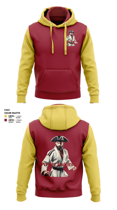 Pirate Jiu Jitsu 23329985 Hoodie - 42