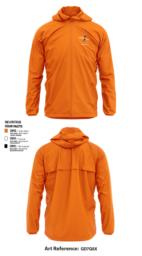 Windbreaker, Second2None, Track & Field, Teamtime, Team time, sublimation, custom sports apparel, team uniforms, spirit wear, spiritwear, sports uniforms, custom shirts, team store, custom team store, fundraiser sports, apparel fundraiser