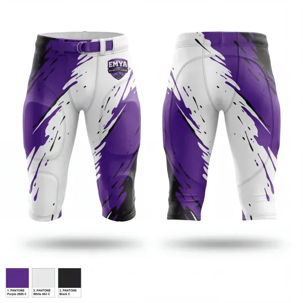 Football Pants, Horned Frogs, , Teamtime, Team time, sublimation, custom sports apparel, team uniforms, spirit wear, spiritwear, sports uniforms, custom shirts, team store, custom team store, fundraiser sports, apparel fundraiser