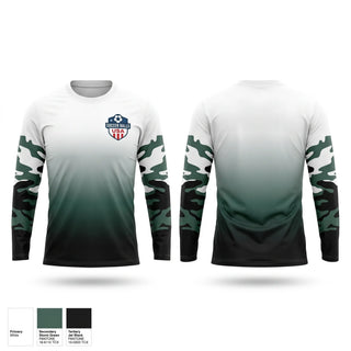 Long Sleeve Performance Shirt, The Soccer Shop USA, Men's Soccer, Teamtime, Team time, sublimation, custom sports apparel, team uniforms, spirit wear, spiritwear, sports uniforms, custom shirts, team store, custom team store, fundraiser sports, apparel fundraiser