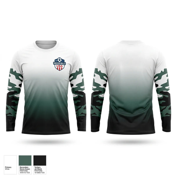 Long Sleeve Performance Shirt, The Soccer Shop USA, Men's Soccer, Teamtime, Team time, sublimation, custom sports apparel, team uniforms, spirit wear, spiritwear, sports uniforms, custom shirts, team store, custom team store, fundraiser sports, apparel fundraiser