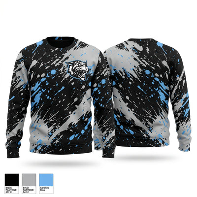East Chapel Hill High School Swimming Crew Neck Sweatshirt - 1