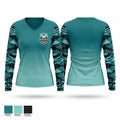 Brunswick United Soccer Academy 22620956 Women's Long Sleeve V-neck Shirt - 1