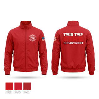 Windbreaker, Twin Township, Fire Department, Teamtime, Team time, sublimation, custom sports apparel, team uniforms, spirit wear, spiritwear, sports uniforms, custom shirts, team store, custom team store, fundraiser sports, apparel fundraiser