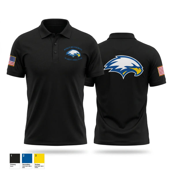 Short Sleeve Performance Polo, RUSKIN HIGHSCHOOL MCJROTC, Marines, Teamtime, Team time, sublimation, custom sports apparel, team uniforms, spirit wear, spiritwear, sports uniforms, custom shirts, team store, custom team store, fundraiser sports, apparel fundraiser