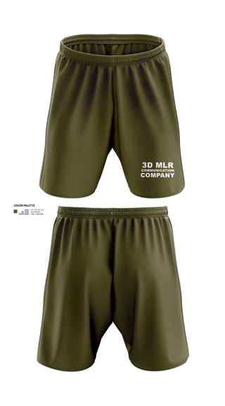 Athletic Shorts With Pockets, 3d MLR, Communication Company, Marines, Teamtime, Team time, sublimation, custom sports apparel, team uniforms, spirit wear, spiritwear, sports uniforms, custom shirts, team store, custom team store, fundraiser sports, apparel fundraiser